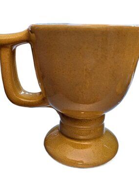 Lot of 4 Westwind Cups by Frankoma Autumn Yellow EUC